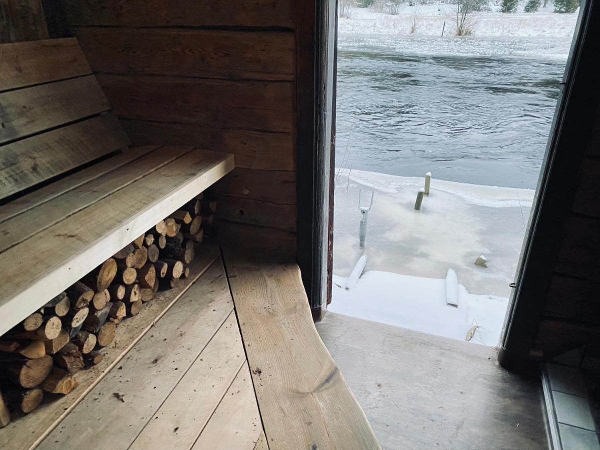 Cosy River House Kvillsfors Bagian luar foto