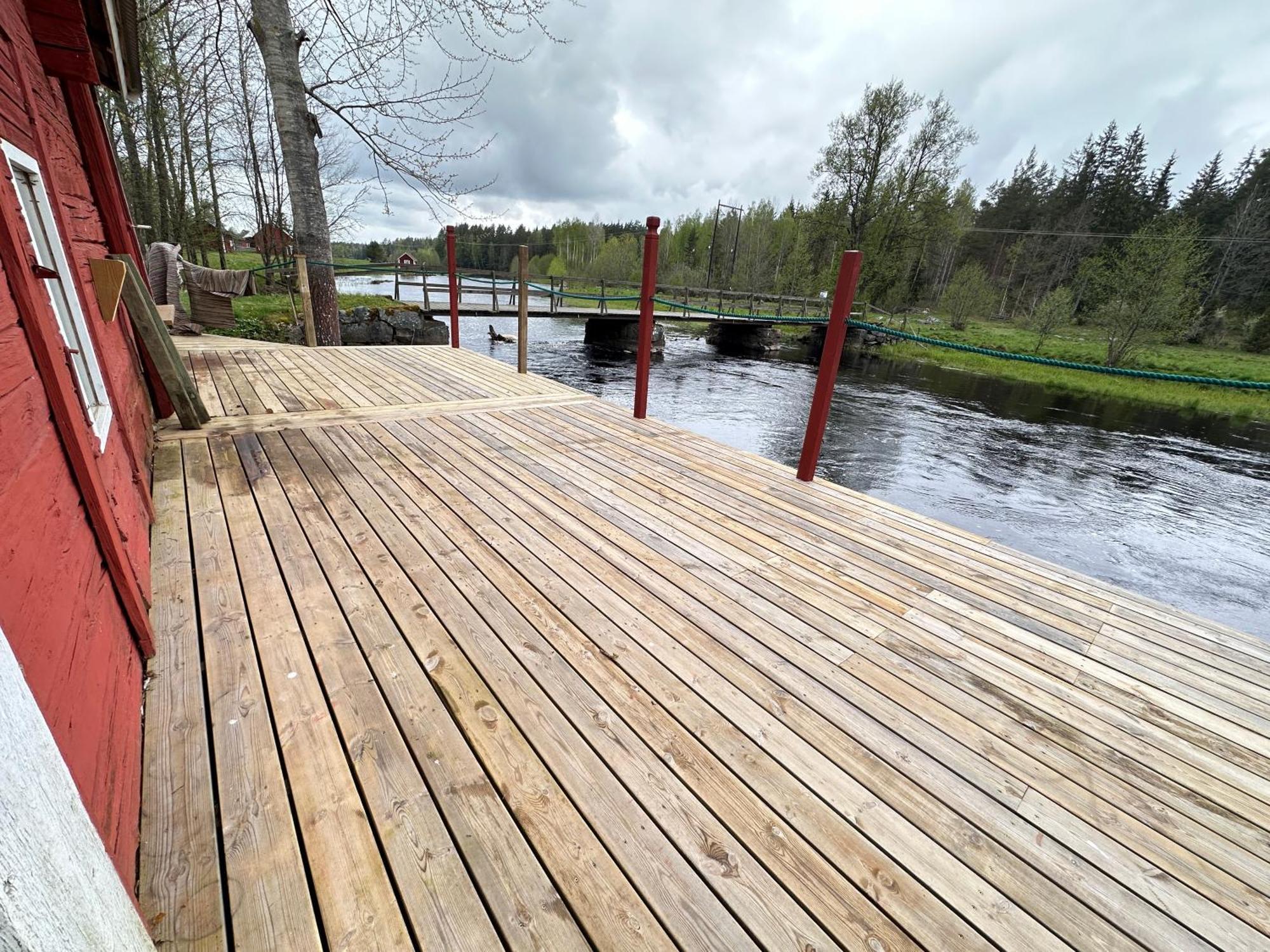 Cosy River House Kvillsfors Bagian luar foto